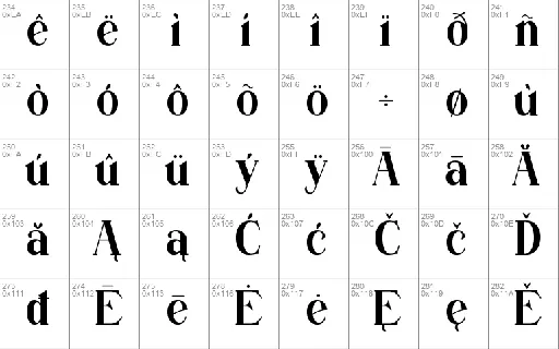 Borisna font