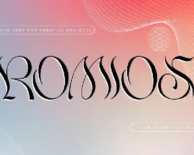 Romios font