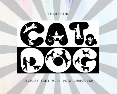 Cat And Dog font