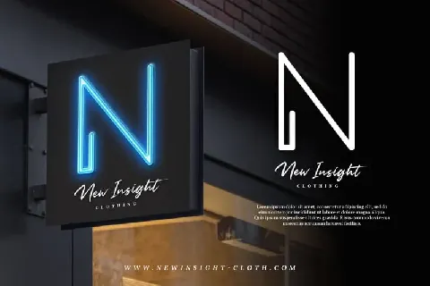 Neon Planet Display font