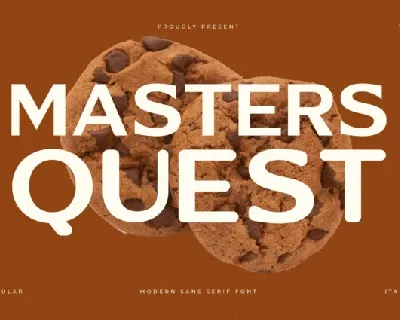 Masters Quest font
