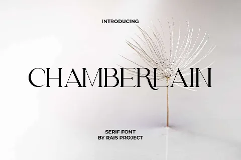 Chamberlain font