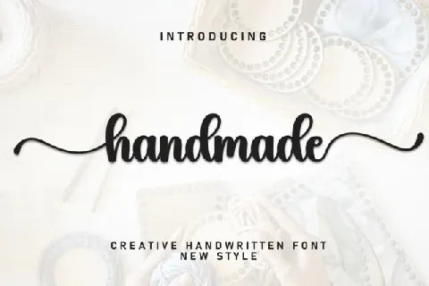 Handmade Calligraphy font