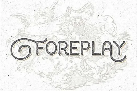 Foreplay Display Free font