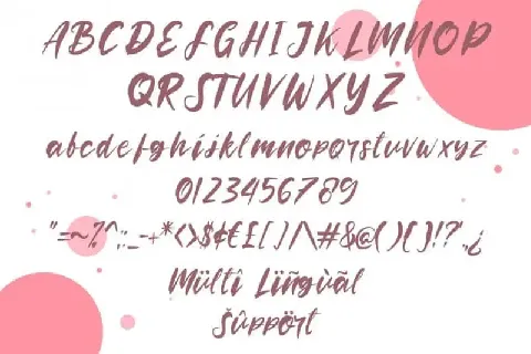 Rooselyn Brush font