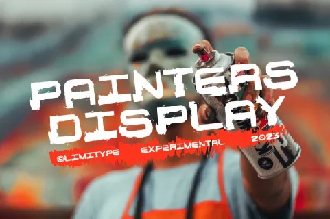 Painters Display font