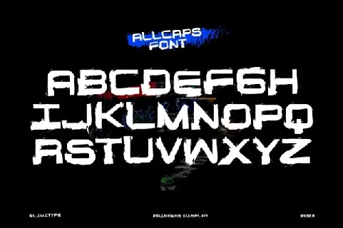 Painters Display font