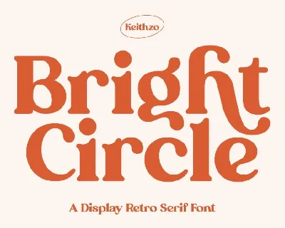 Bright Circle font