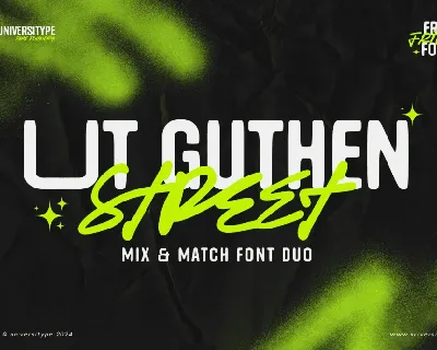 UT Guthen Street Demo font