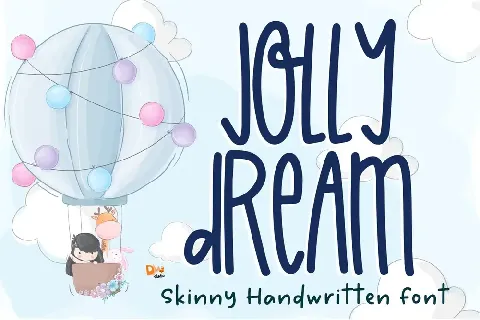 Jolly Dream font