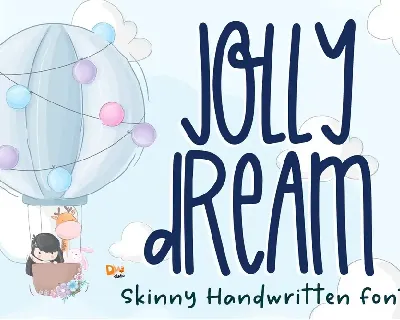 Jolly Dream font