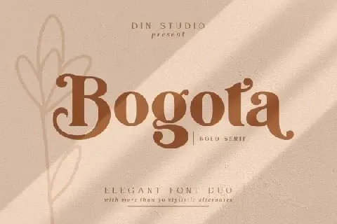 Bogota Serif font