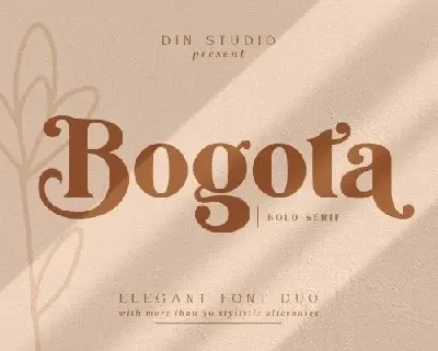 Bogota Serif font