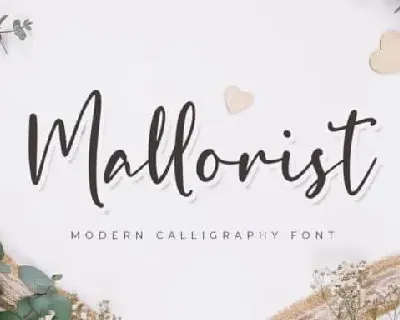 Mallorist Calligraphy font