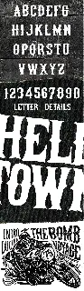 Helltown font