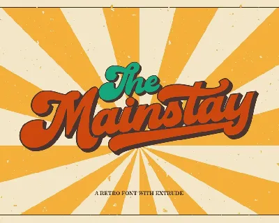 The Mainstay font