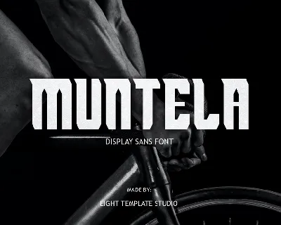 Muntela font