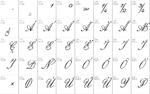 zai Italic Hand Calligraphy font