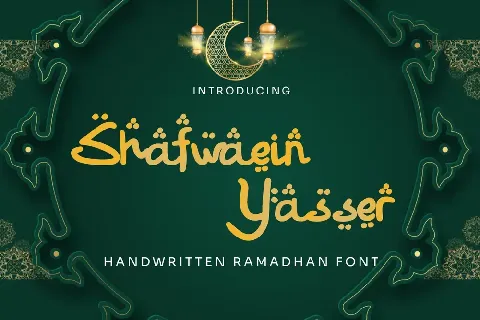 Shafwaein Yasser font