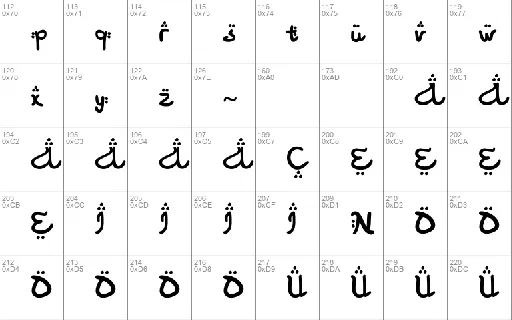 Shafwaein Yasser font