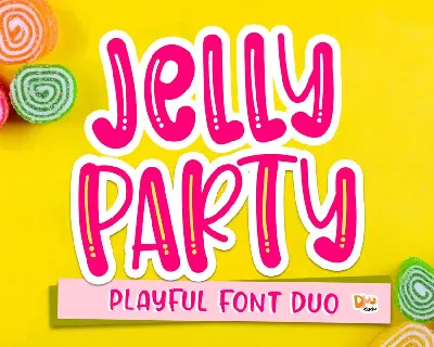 Jelly Party font