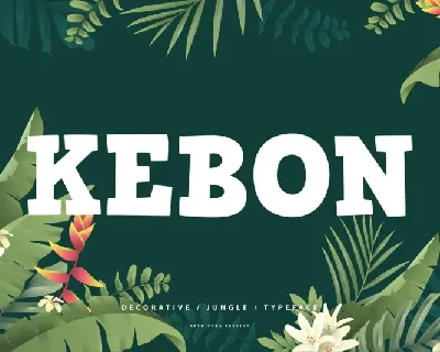 Kebon font