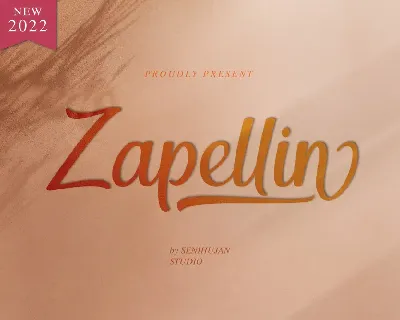 Zapellin font