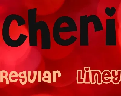 Cheri font