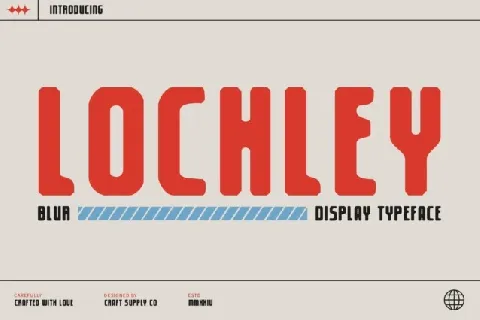 Lochley Blur font