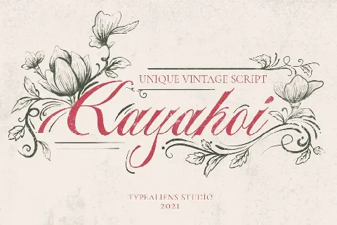 Kayakoi font