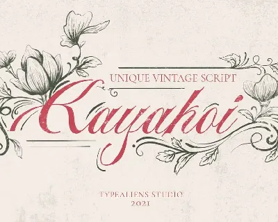 Kayakoi font