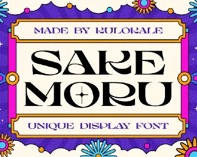 Sake Moru font