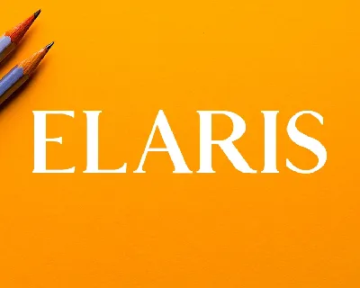 Elaris Serif font