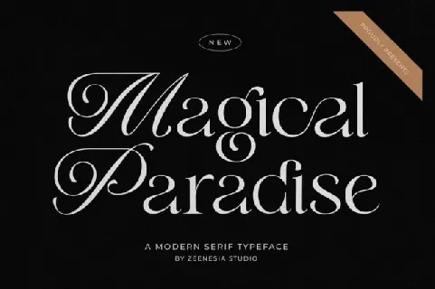 Magical Paradise font