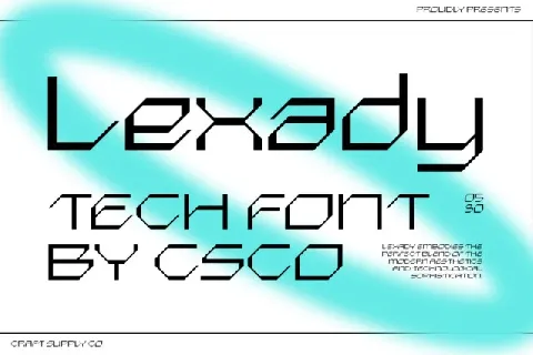 Lexady font