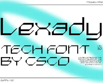 Lexady font