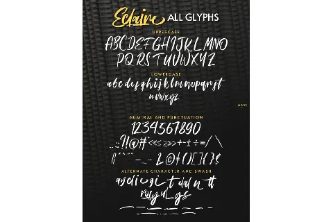 Eclaire font