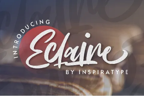 Eclaire font