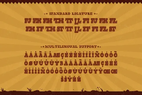 Wild Justice - Free Trial font
