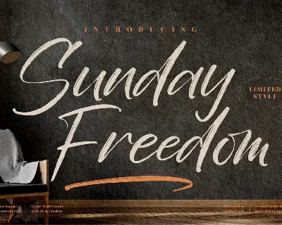 Sunday Freedom font