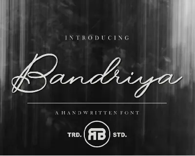 Bandriya font