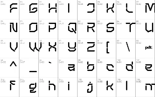 GOBAHTRIAL font