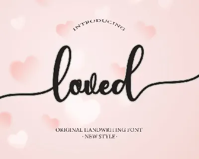 loved font