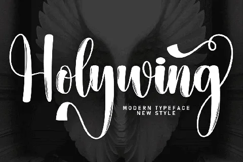 Holywing font