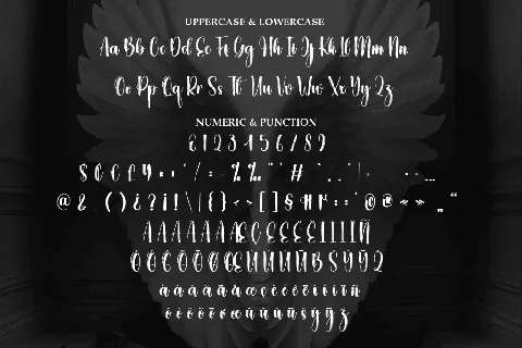 Holywing font