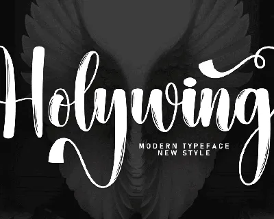 Holywing font