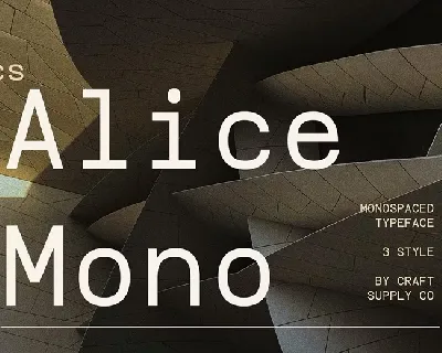 CS Alice Mono font