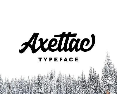 Axettac Script Free font
