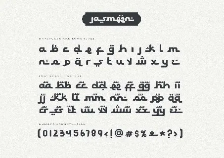 Jasmeen font