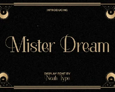 Mister Dream font